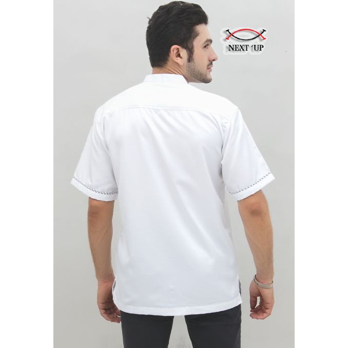 Baju Koko Pria Muslim Lengan Pendek Baju Koko Bordir NEXTUP2015