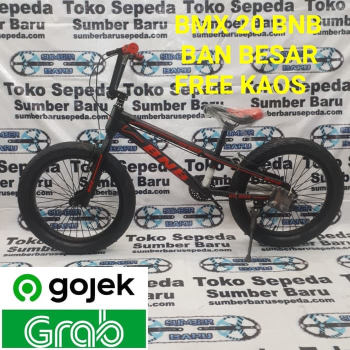 Promo sepeda BMX 20 BNB ban besar 20x3.0 Berkualitas
