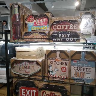 HIASAN DINDING  KEKINIAN  INFORMA MURAH WALL DECOR CAFE  