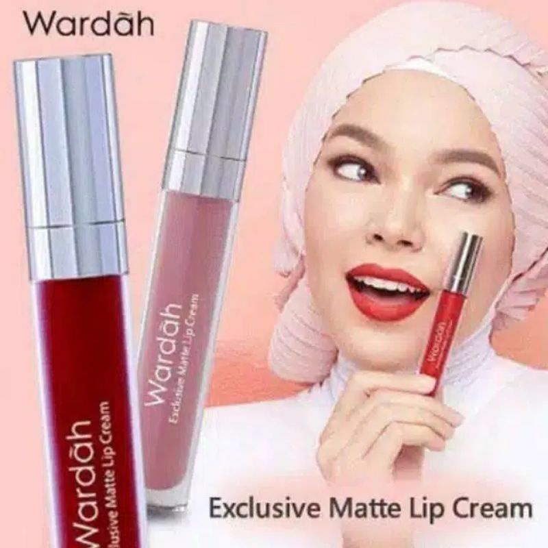 lipstick Wardah Exclusive Matte Lip Cream Lipstik Wardah Ori