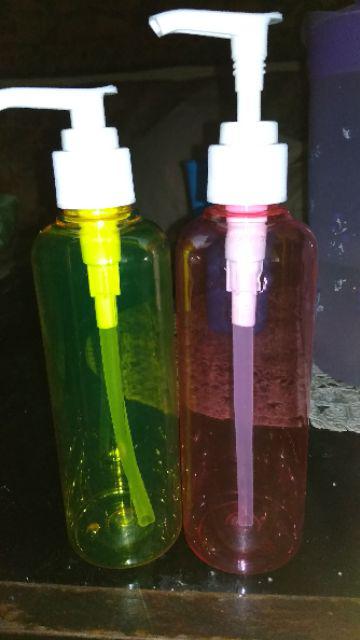 Botol Plastik Pet 250 Ml Tutup Pump Minimal 10 Pcs