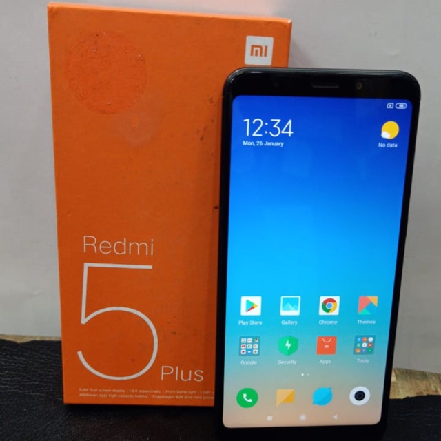 Xiaomi redmi 5plus ram 4/64 second full set