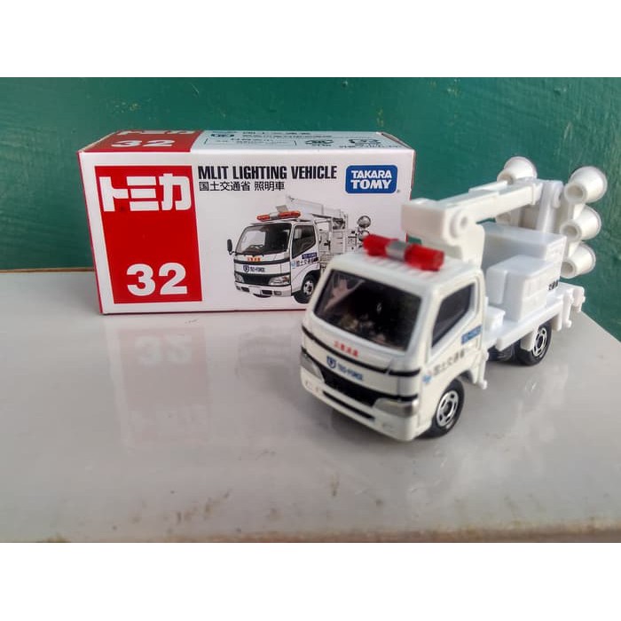 Tomica Truk Mlit Lighting Vehicle Truck Tomica Reguler No 32 Diecast miniatur mobil Harga murah