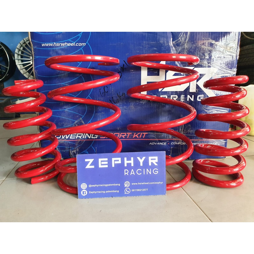 LOWERING KIT HSR RED INNOVA BENSIN dibawah 2012 DI ZEPHYR RACING