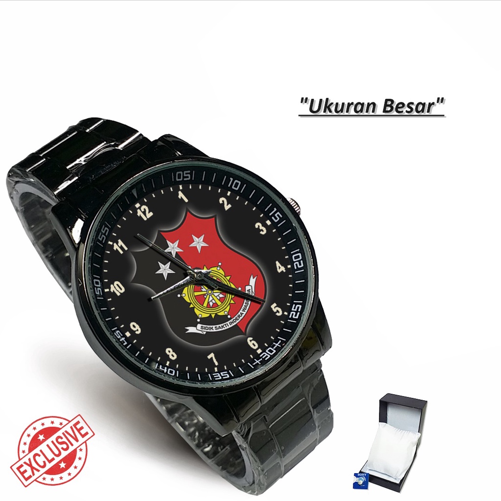 Jam Tangan Rantai Couple RESMOB POLRI (Amazing)