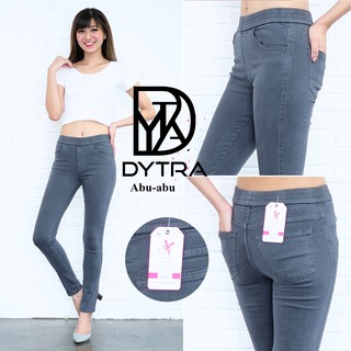 SBX Celana  Pinggang Karet Soft Jeans Jegging Panjang 