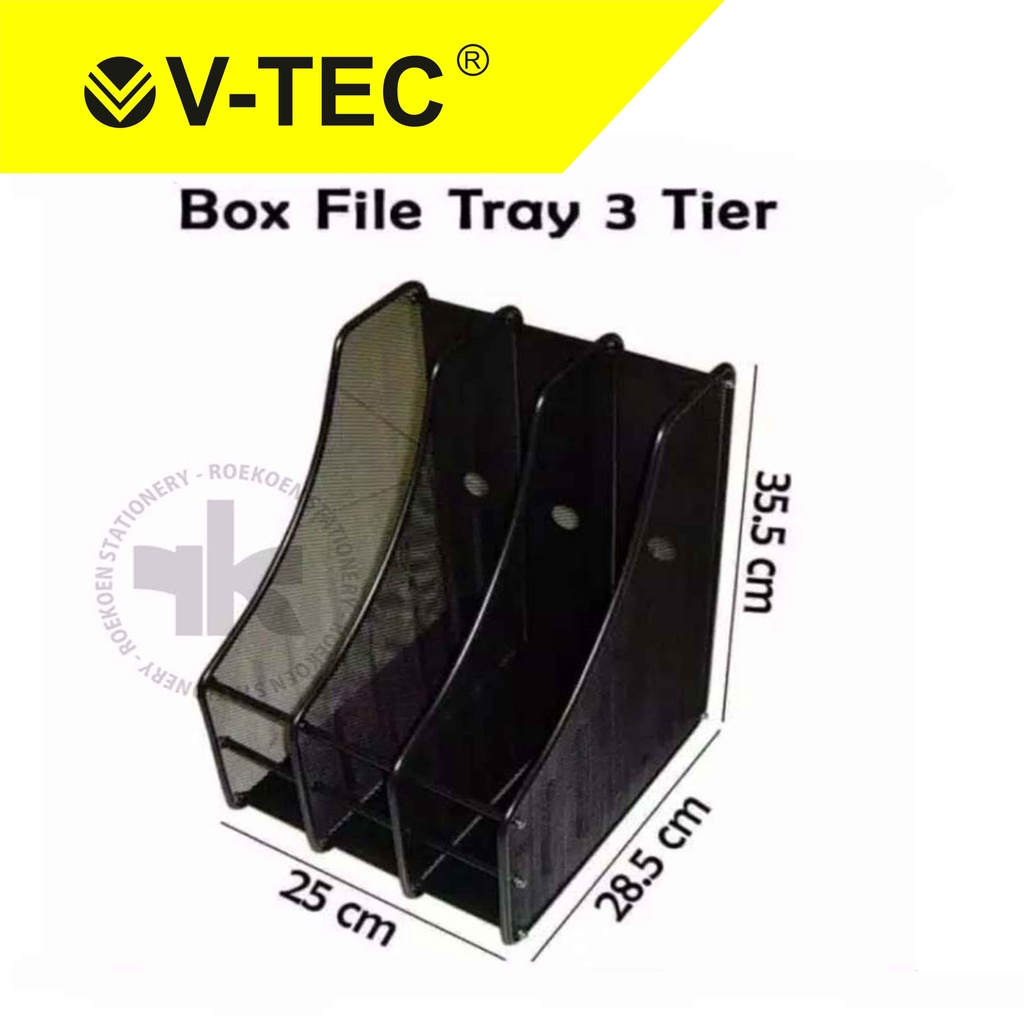 

V-Tec Box File Besi 3 Tiers VT-BF83JR