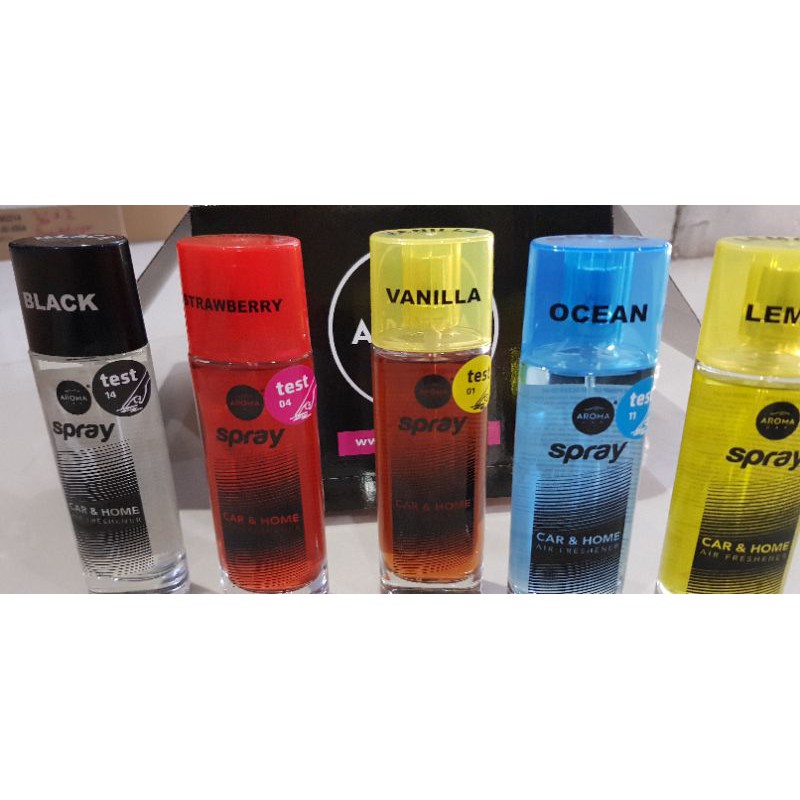 Parfum Mobil Pump Spray Aroma Car Perfume Pewangi Mobil Spray Aroma Car