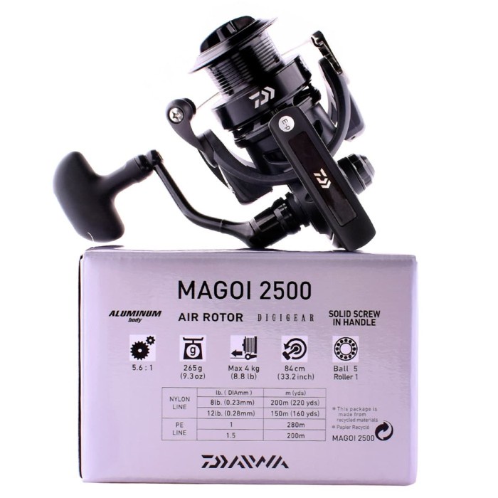 Reel Spinning Daiwa Magoi - 2500 Indonesiamemancing Cv