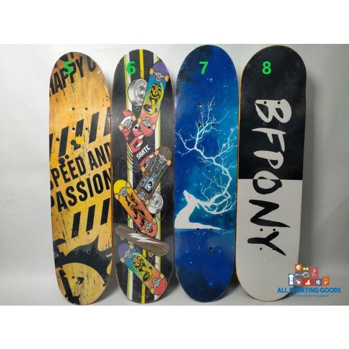 Ridai | Skateboard Profesional Dewasa Adult Remaja Xl Kayu Fullset