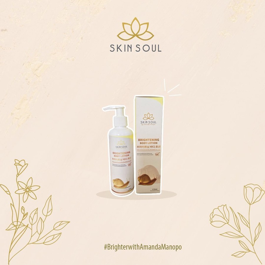 Lotion Pemutih / Skinsoul / Skinsoul Brightening / Skinsoul Brightening by Amanda Manopo