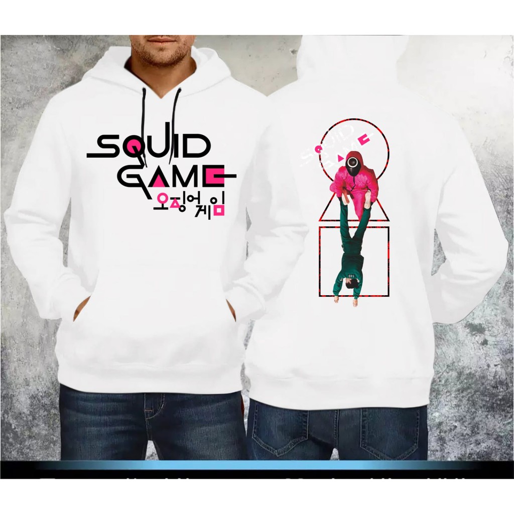 bisa COD / Asgard777 - SQUIDGAME JUN HO / netflix / korea / new hot list / game / square / circle / hoodie pria / hoodie cowok / hodie