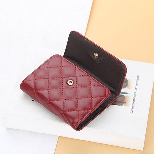 BOISEEN N1883 Dompet Kartu Wanita Bahan Kulit PU Leather Premium WATCHKITE WKOS