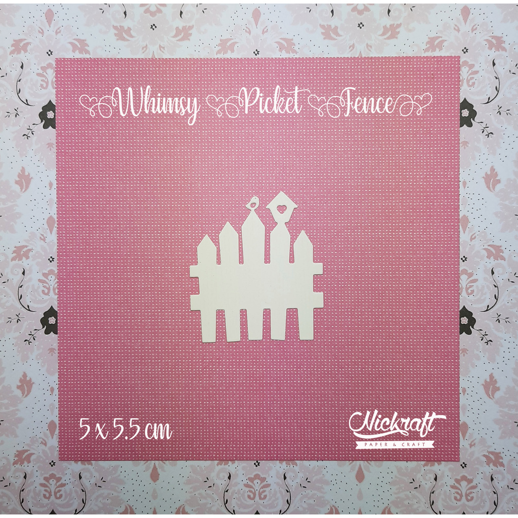 Whimsy Picket Fence - Pagar