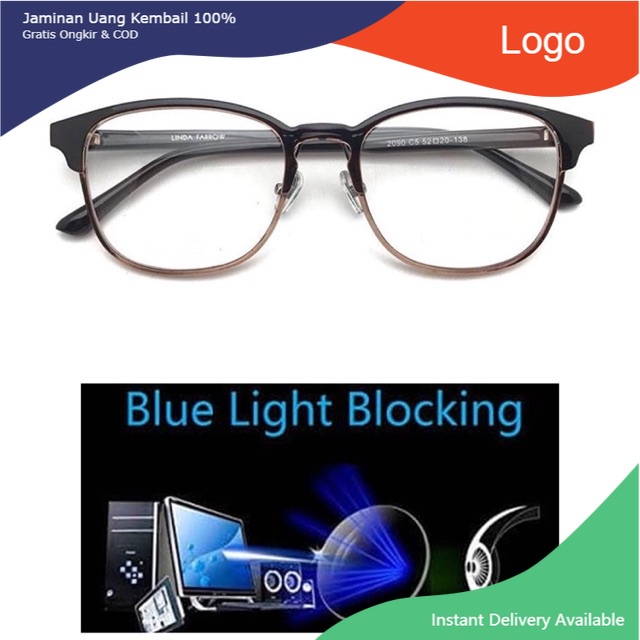 Frame kacamata minus BLUERAY LF.Brown