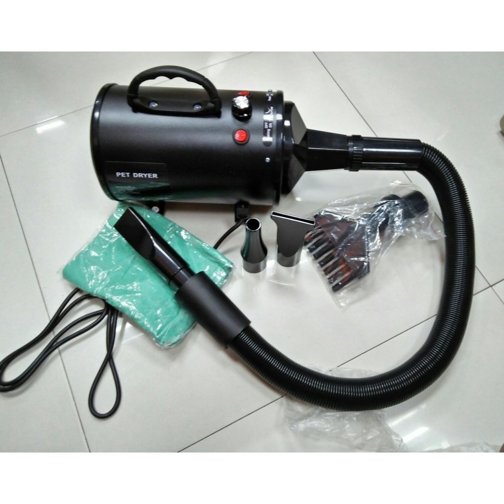 【6Pcs Hadiah Gratis】CHAOLUN 2800W Pet Blower Pet Dryer Kucing Blower Anjing Dryer Blower Pengering Rambut Hewan Peliharaan Pengering Perawatan Kucing Anjing Pengering Rambut Hewan Peliharaan