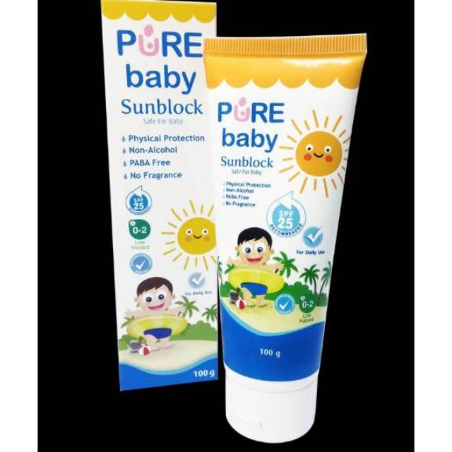 sunscreen untuk baby