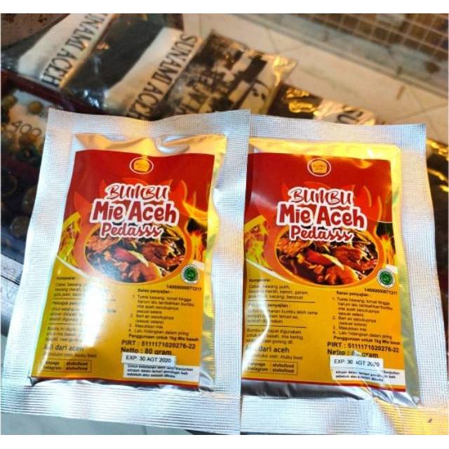 

BUMBU MIE ACEH ALUBU FOOD PEDAS