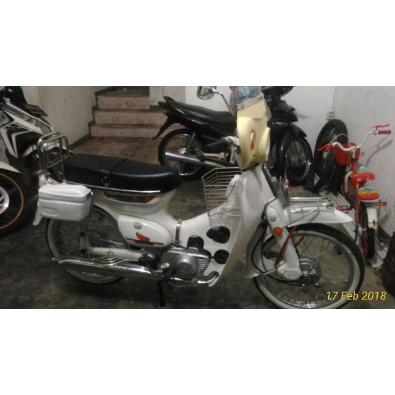 side box c70 c50 c86 v80 /bagasi samping motor jadul