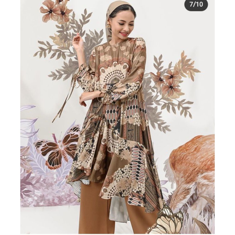 Allegra Tunik Pinewood L by Wearing Klamby