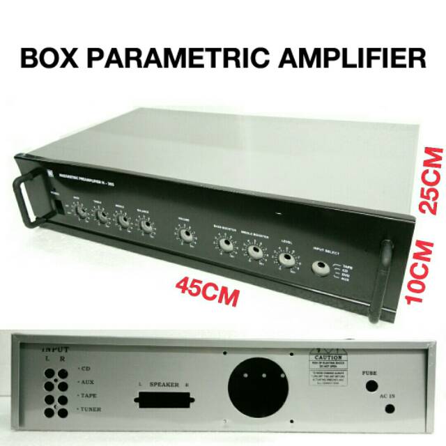 Jual Box Parametric Amplifier N205 Box Parametrik Box PreAmp Audio