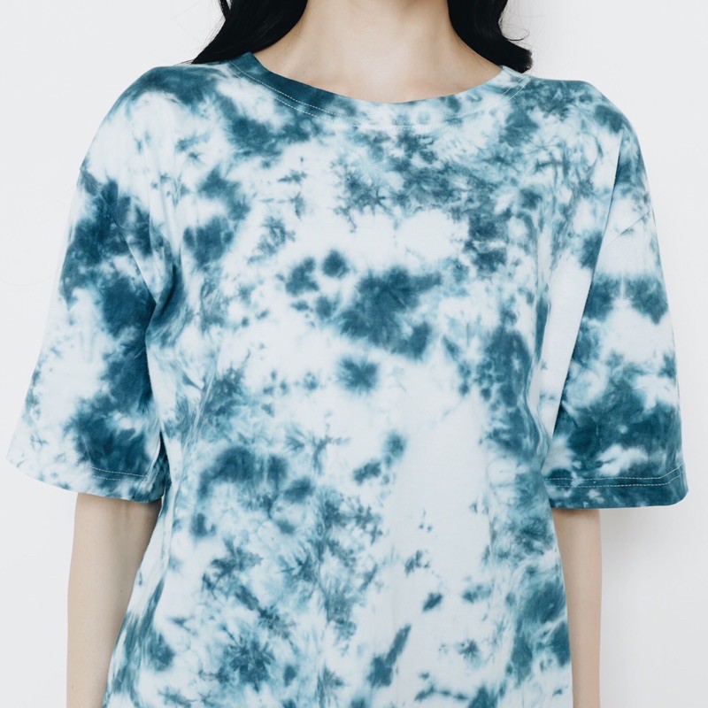 Lagoon Tie-Dyed Tee for Women