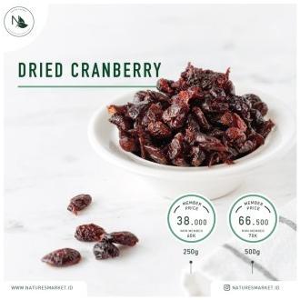 

Nature's Market Dried Cranberry 500GR