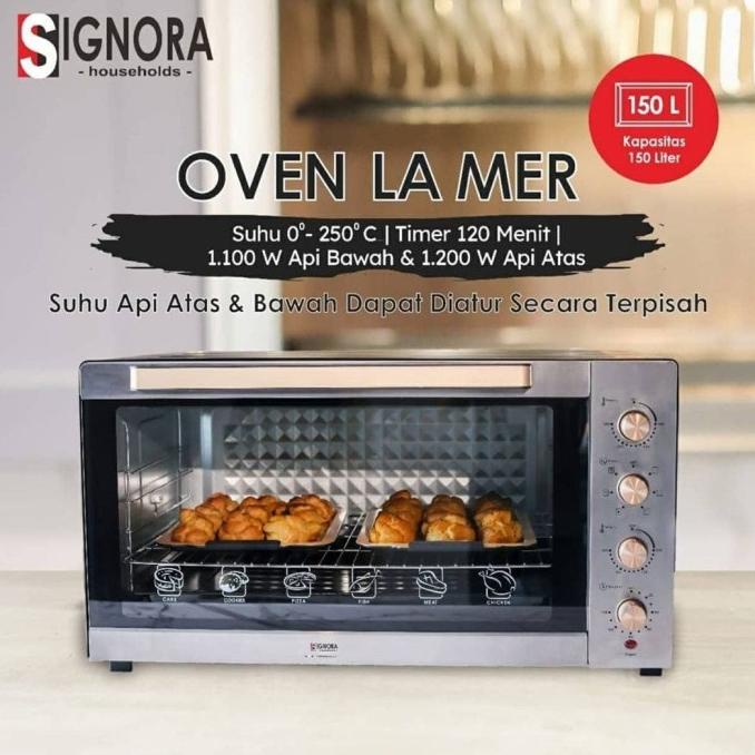 BANTING HARGA SIGNORA - OVEN LA MER 150LT bonus hadiah kategori 6 langsung