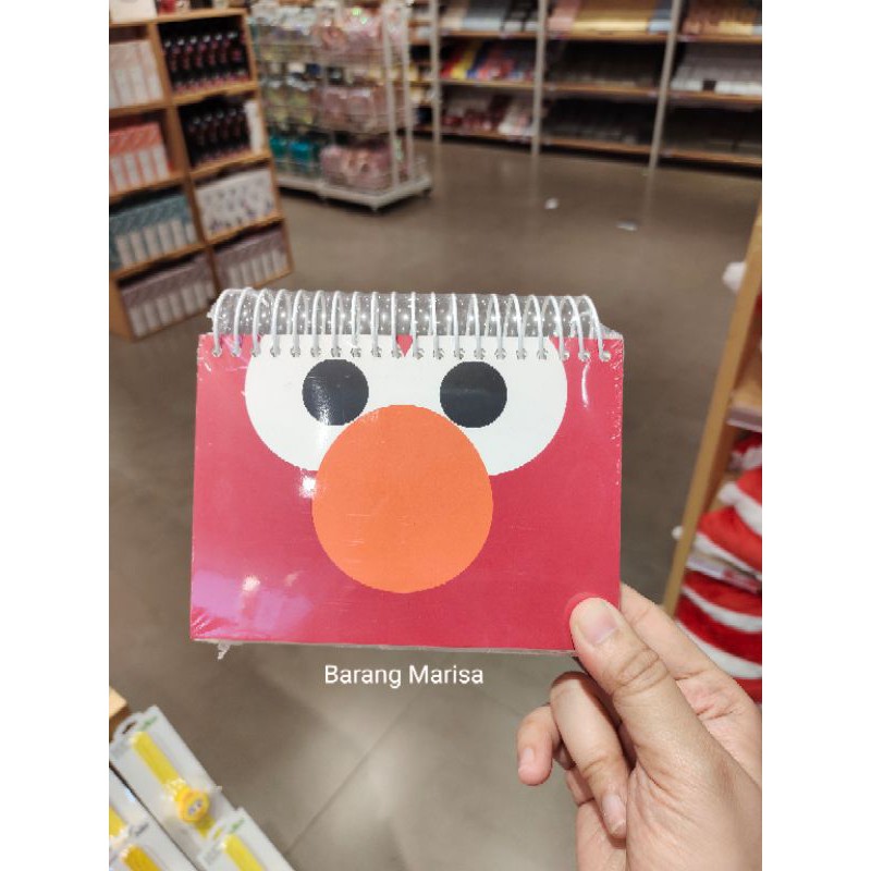 

MINISO X SESAME STREET - A6 Wirebound Book