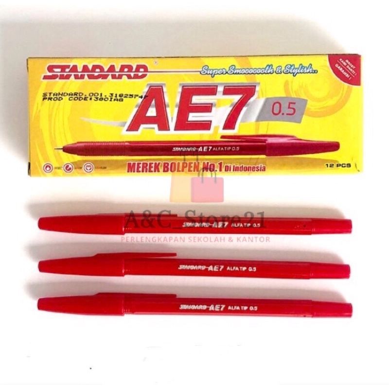 

RK PULPEN STANDAR AE7 0.5mm 3 VARIAN WARNA