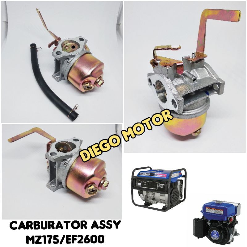 Carburator karburator mesin penggerak Yamaha MZ175 Genset Yamaha EF2600