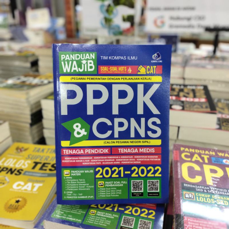 BUKU CPNS Panduan Wajib Pppk & Cpns 2021/2022