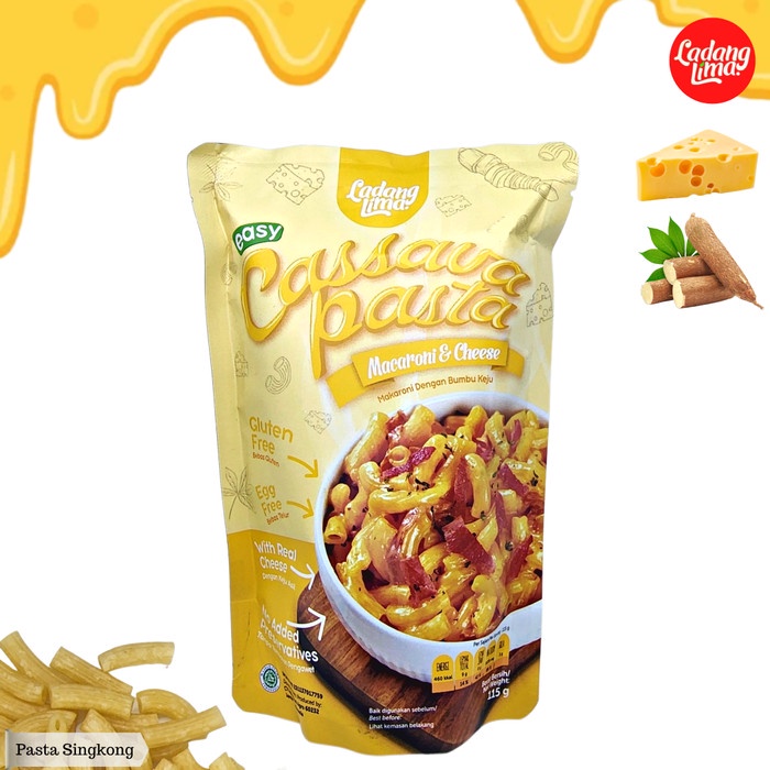 

Cassava Pasta LADANG LIMA Mac and Cheese Gluten Free