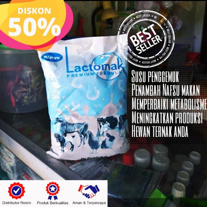 LACTOMAX SUSU FORMULA PENGGEMUK HEWAN TERNAK