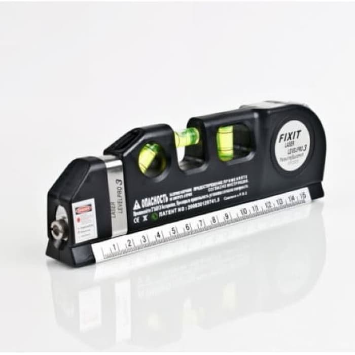11D1004 Fixit LevelPro3 Penggaris Laser Waterpass Meteran Laser Manual