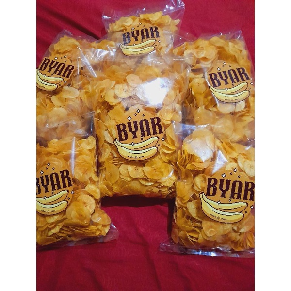 

BYAR (KRIPIK PISANG TANDUK MURIA)