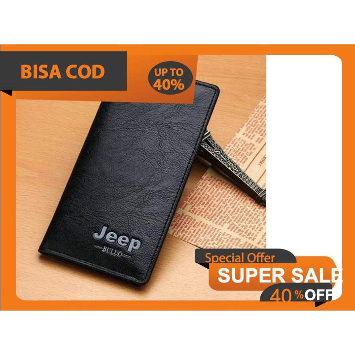 DOMPET JEEP BULOU PRIA IMPORT - COD (BAYAR DITEMPAT)