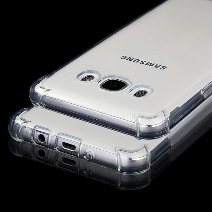 Anticrack Samsung J7 Core dan Samsung J7 Case Softcase Jelly lembut bening