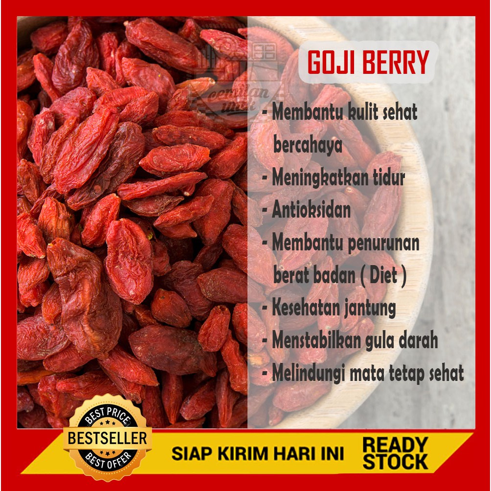 GOJI BERRY gojiberry koki obat herbal perawatan jantung wajah pelangsing diet & nature e anti aging