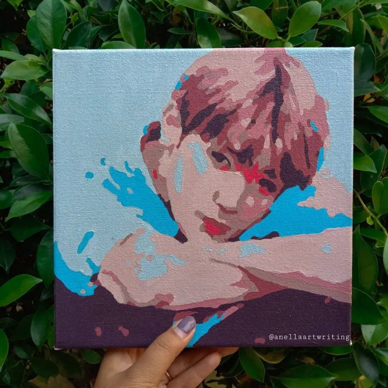 

Paint By Number [Jaehyun - NCT] | Painting Kit Kanvas | Kit lukis+ freebies