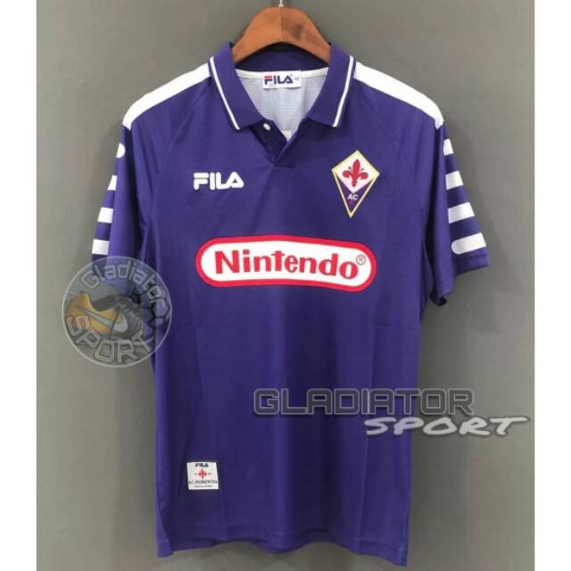 Jersey Retro Fiorentina Classic 1998-1999 Grade Original