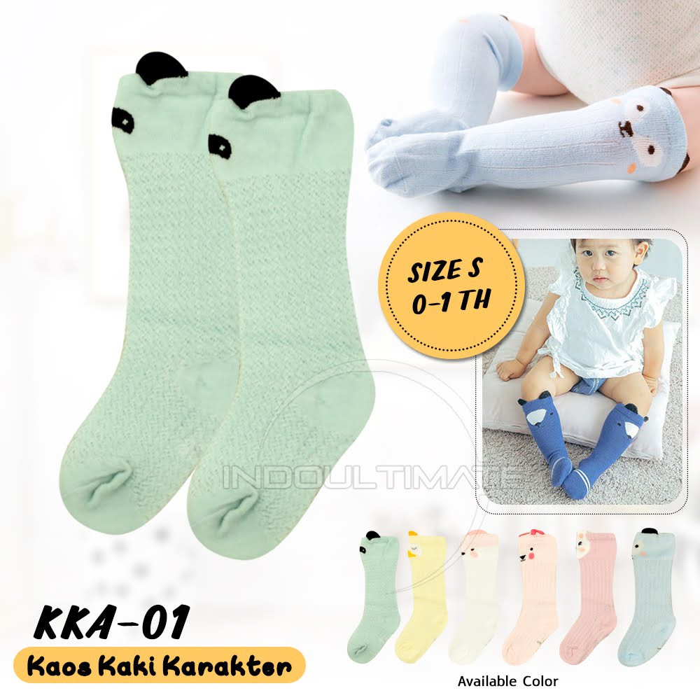 1 Pcs Kaos Kaki Bayi PREMIUM KKA-01 Kaos Kaki Anak Motif Random Kaki Bayi Baru lahir Newborn