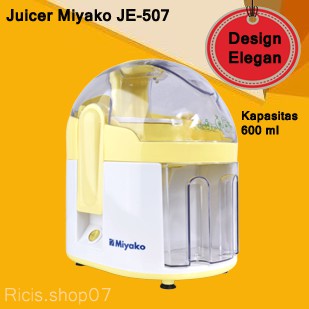 Termurah Juicer Miyako JE-507 / JE507 / JE 507 FREE BUBLEWRAP