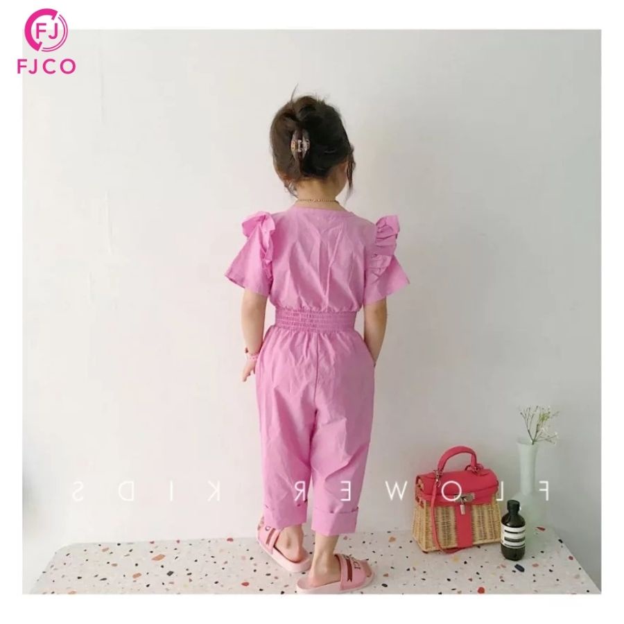 FJCO - Baju Anak Perempuan Terbaru 2022 / Jumpsuit Anak Size S-M / Jumpsuit Elona Kid-2