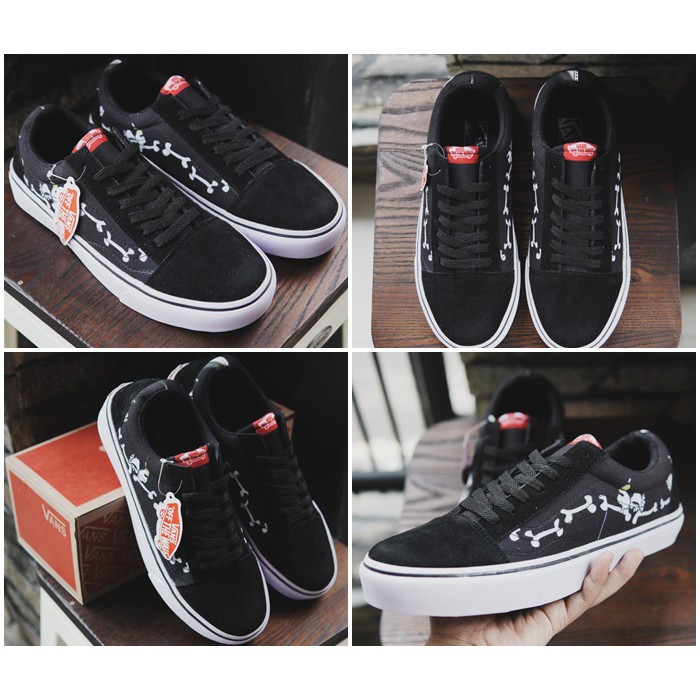 SEPATU VANS MOTIF TULANG SEPATU SNEAKERS TERLARIS