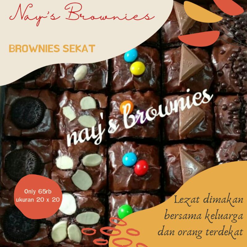 

Fudgy Brownies/Brownies Sekat