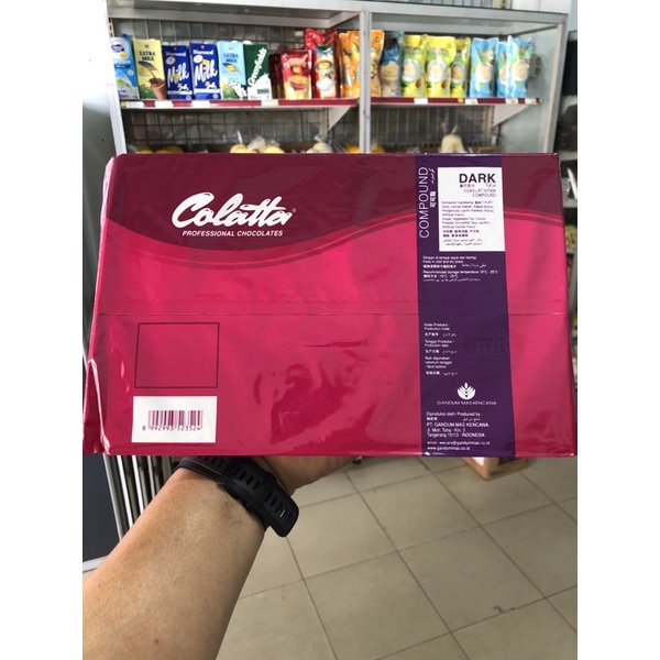 Collata dark compound chocolate 1kg