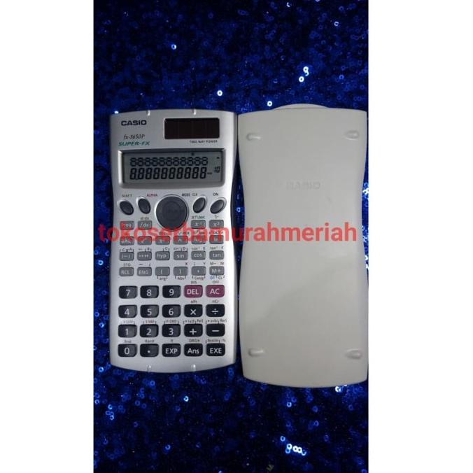 

CASIO KALKULATOR SCEINTIFIC FX - 3650p CASIO CALCULATOR ILMIAH.
