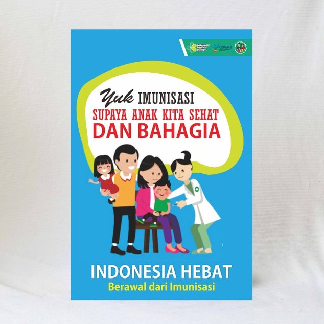 Poster Ayo Imunisasi Poster Sosialisasi Pentingnya Imunisasi Shopee Indonesia