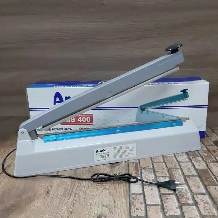 Hand Impulse Sealer Arashi AIS-400 Alat Perekat Plastik 40cm